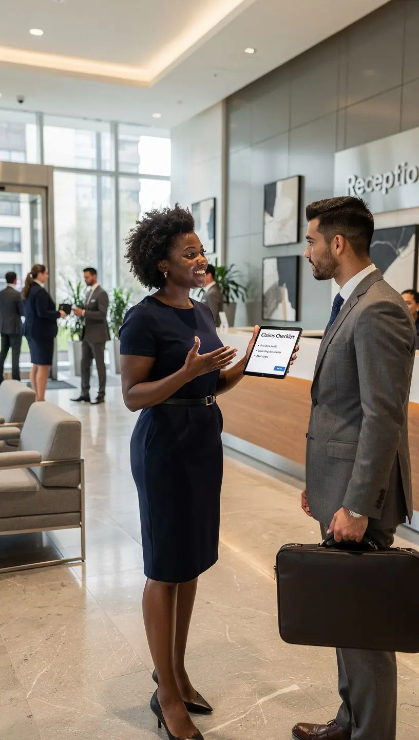 Przygotowanie do zgłoszenia szkody z dokumentami